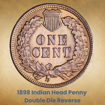 Reverso del centavo "Indian Head" de 1989 (coinvaluelookup)