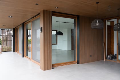 Revestimiento acanalado.