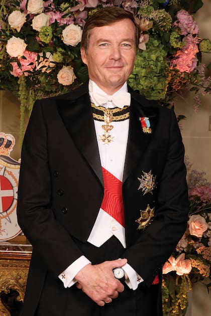 El príncipe Pedro de Borbón-Dos Sicilias, duque de Calabria y miembro de la Soberana Orden de Malta, estuvo entre los 420 selectos invitados