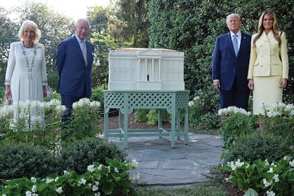 El rey Carlos y Camila, en la Casa Blanca