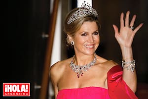 Máxima deslumbró con un espectacular vestido que usó por primera vez hace casi 20 años