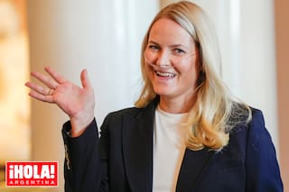 La insólita imagen de la princesa Mette Marit de Noruega en un acto oficial
