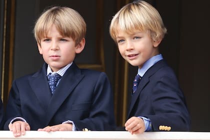 Maximilian Casiraghi, hijo de Tatiana Santo Domingo y de Andrea Casiraghi y hermano de India, junto con su primo, Stefano Casiraghi, hijo de Beatrice Borromeo y Pierre Casiraghi