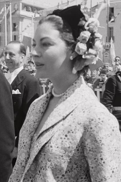 La actriz Ava Gardner, amiga de la novia, también estuvo entre los invitados