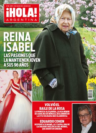 Revista Hola Argentina 609. La tapa de revista ¡Hola! de esta semana.