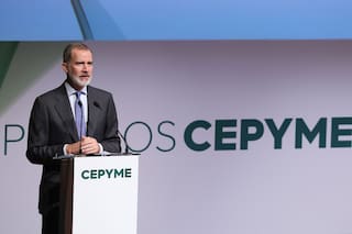 Rey Felipe. Teresa Peramato promete su cargo como fiscal general del Estado ante el Rey