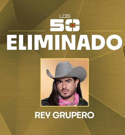 Rey Grupero, el eliminado de Los 50 de Telemundo