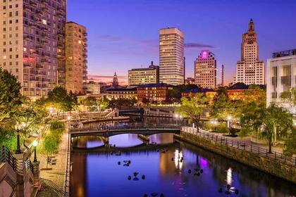 Rhode Island es el estado que ocupó el segundo lugar (Providence en la foto)