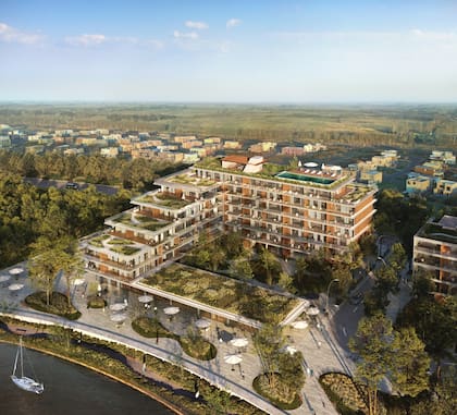 Rhodium Terrazas contará con 60 departamentos residenciales y con un basamento comercial