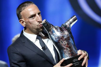 Ribéry fue elegido por UEFA como el mejor jugador de Europa