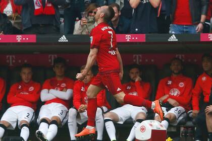 Ribery hizo un golazo para el triunfo de Bayern Munich