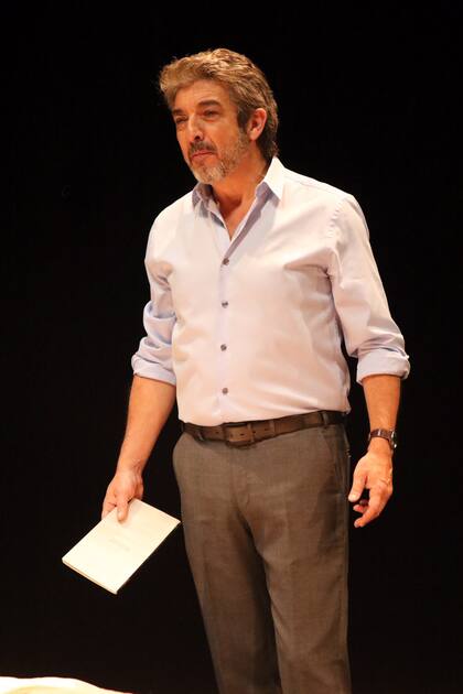 Ricardo Darín en Escenas de la vida conyugal, la obra por la cual en marzo tenía que viajar a España y que por la pandemia del coronavirus tuvo que que suspender 