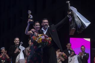 El Mundial de Tango consagró a sus nuevos ganadores en una final con el Obelisco como telón de fondo