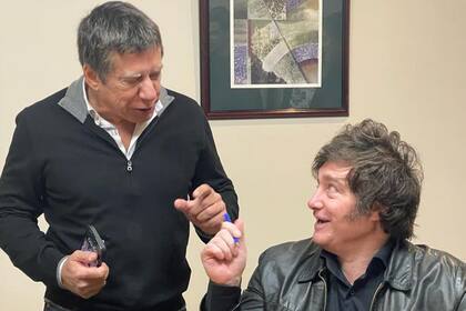 Ricardo Bussi y Javier Milei, cuando sellaron su alianza