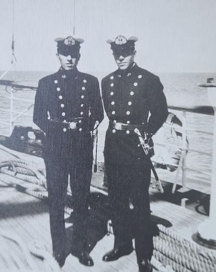 Ricardo Ferrari (der) y Carlos Alberto González (izq)