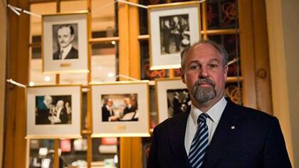 Ricardo Lagorio en 2017, cuando fue designado embajador en Rusia