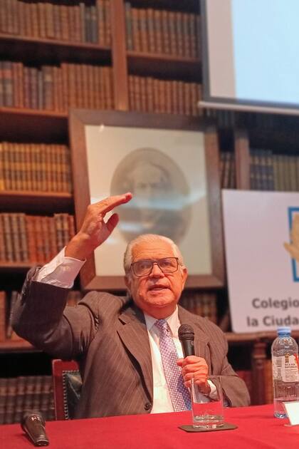 Ricardo López Murphy, en el Colegio de Abogados de la Ciudad de Buenos Aires