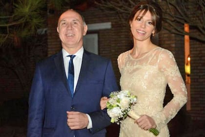 Ricardo Lorenzetti se casó con Mara Perren en Rafaela