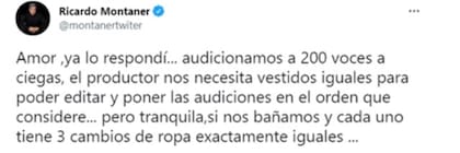 Ricardo Montaner le respondió a una fan por qué hace 11 programas que los jurados se visten igual en La Voz