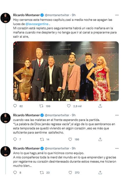 Ricardo Montaner palpitó la final de La Voz Argentina: Ezequiel Pedraza lo representa en la última noche