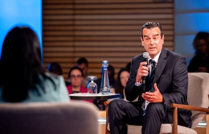 Ricardo Parra, de Las Quinas, durante su exposición en AgriConnect