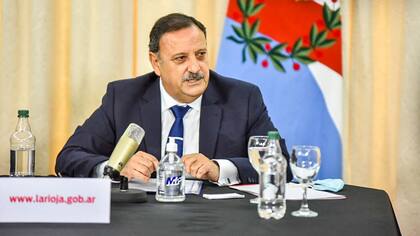Ricardo Quintela, gobernador de La Rioja.
