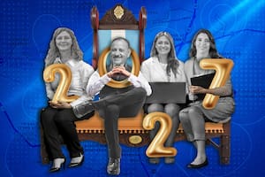 Endeudado y denunciado, Quintela confía en “sus mujeres” para retener La Rioja en 2027