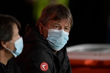 Ricardo Zielinski, entrenador de Estudiantes (LP), el puntero de la Zona B de la Copa de la Liga Profesional