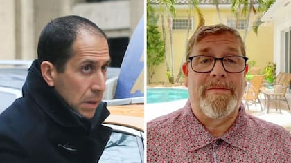 Richard Kahn (izq.) y Darren Indyke (der.) rara vez han sido fotografiados en público