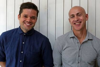 Richard Pierson (izquierda) y Andy Puddicombe crearon una aplicación para meditar