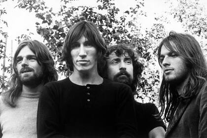 Richard Wright (primero desde la izquierda) fue tecladista de Pink Floyd y murió un día como hoy de 2008.