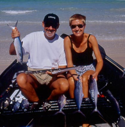 Richard y Catherine en Baja California, México