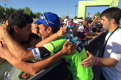 Richeze vivi un momento de gloria al ganar la primera etapa