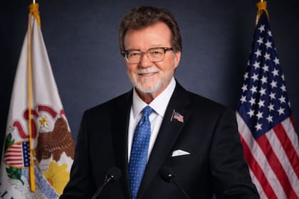 Rick Heidner es uno de los candidatos a las primarias republicanas en Illinois