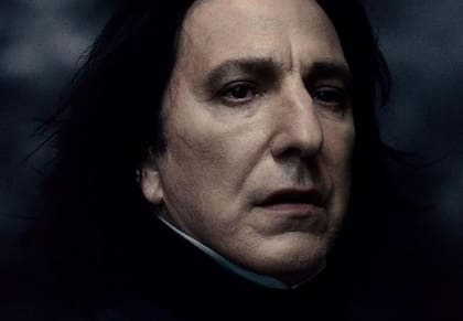 Severus Snape, incomprendido como muchas personas de Escorpio, oculta bondad en su corazón