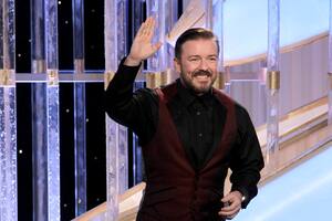 Globos de Oro: Ricky Gervais, el azote de Hollywood, regresa al escenario