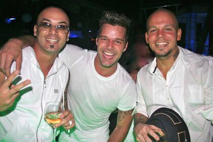 Ricky festejó sus 40 con amigos