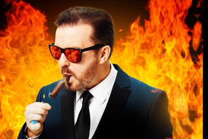 Ricky Gervais: cómico explosivo