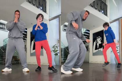 Ricky Martin cumplió su deseo de hacer un video bailando con su hijo (Foto: Captura de video / Instagram @ricky_martin)
