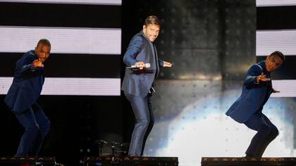 Ricky Martin en el estadio Vélez
