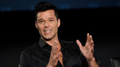 Ricky Martin, en la conferencia de prensa realizada en Beverly Hills