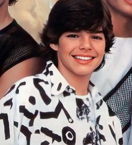 Ricky Martin en la época del grupo Menudo, cuando comenzó su carrera