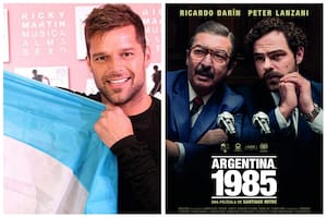 Ricky Martin halagó Argentina 1985 a través de sus redes y recibió una sentida respuesta de Axel Kuschevatzky