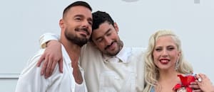 Ricky Martin compartió el detrás de escena junto a Bad Bunny y Lady Gaga tras su show