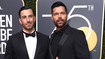 Ricky Martin junto a su flamante marido, Jwan Yosef