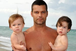 Ricky Martin se mostró junto a sus gemelos en Mónaco tras su separación con Jwan Yosef