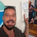El curioso beneficio de una cafetería de Miami que se volvió viral: Ricky Martin acudió para reclamarlo