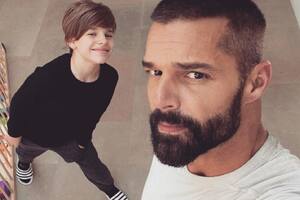 Ricky Martin subió un video hogareño con su hijo y revolucionó a sus fans