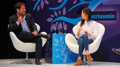 Ricky Sarkany y su hija Sofía