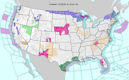 Riesgo crítico de incendios en Texas y Nuevo México: vientos secos y altas temperaturas elevan la amenaza de incendios forestales